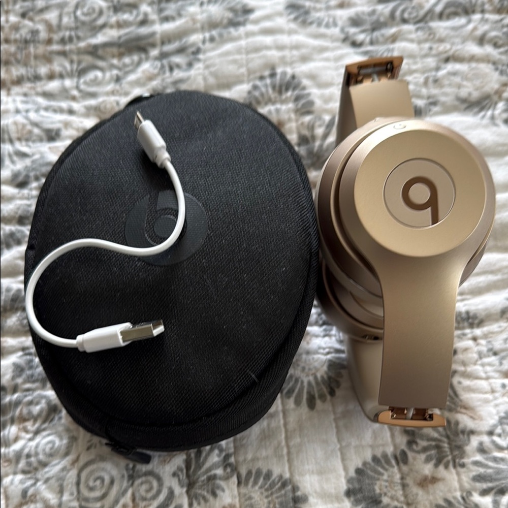 Beats by Dre Over-Ear Headphones in Gold